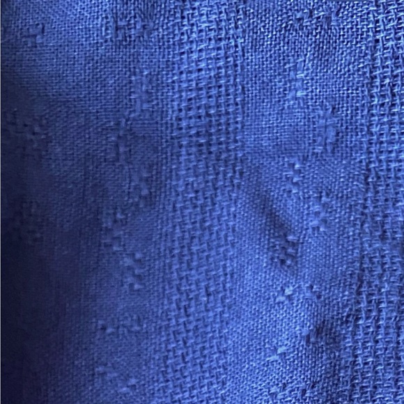 Baby B’Gosh Navy Floral Sleeveless Dress. Navy/Pink with Gold Waist Detail. 18M. - Picture 4 of 7